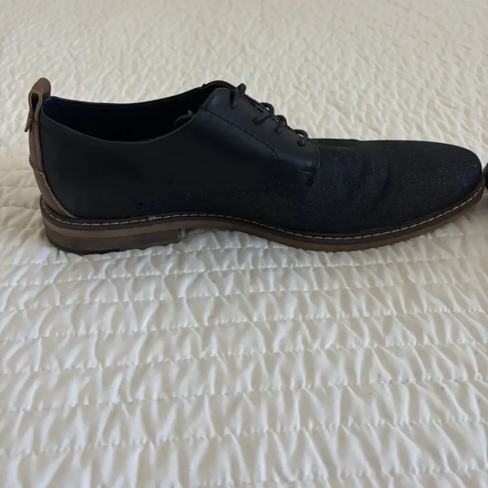 Restoration Hayes 312097 Hayes Men’s Oxford Shoe Black Lace-Up 11.5 M